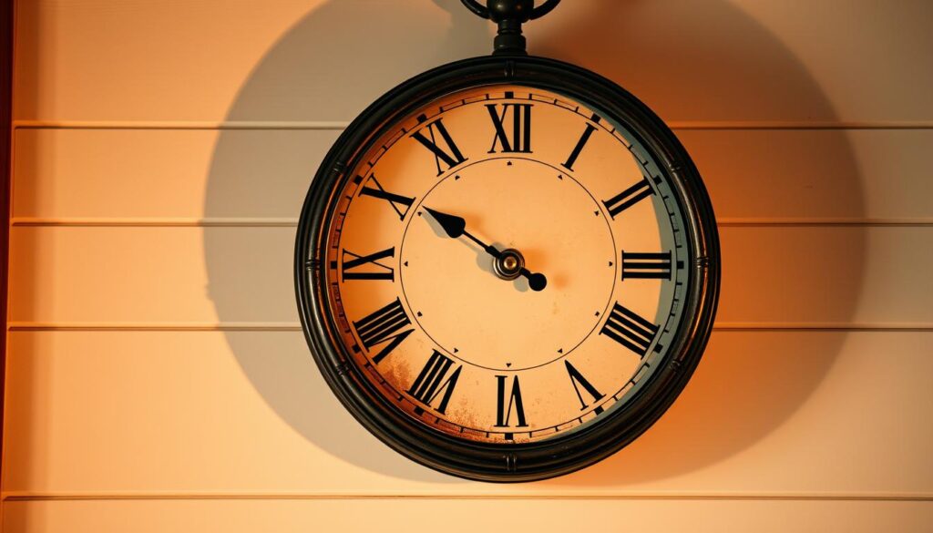 vintage wall clock