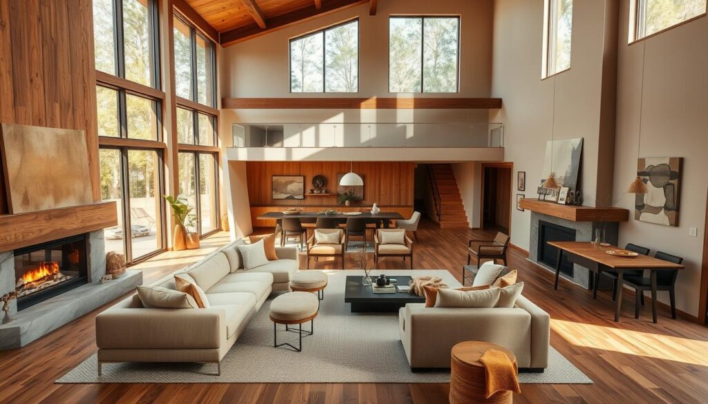 Open Living Room Layout