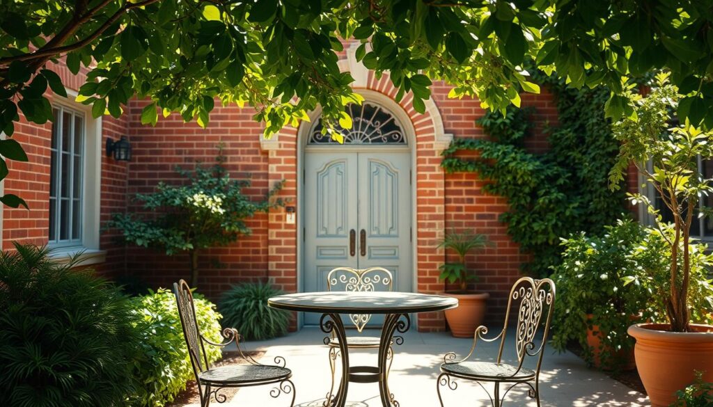 Vintage Modern Outdoor Space